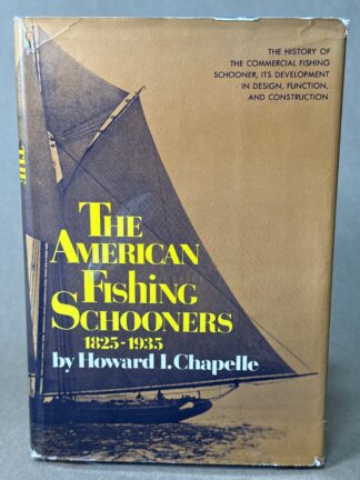 The American Fishing Schooners 1825-1935 - Cover