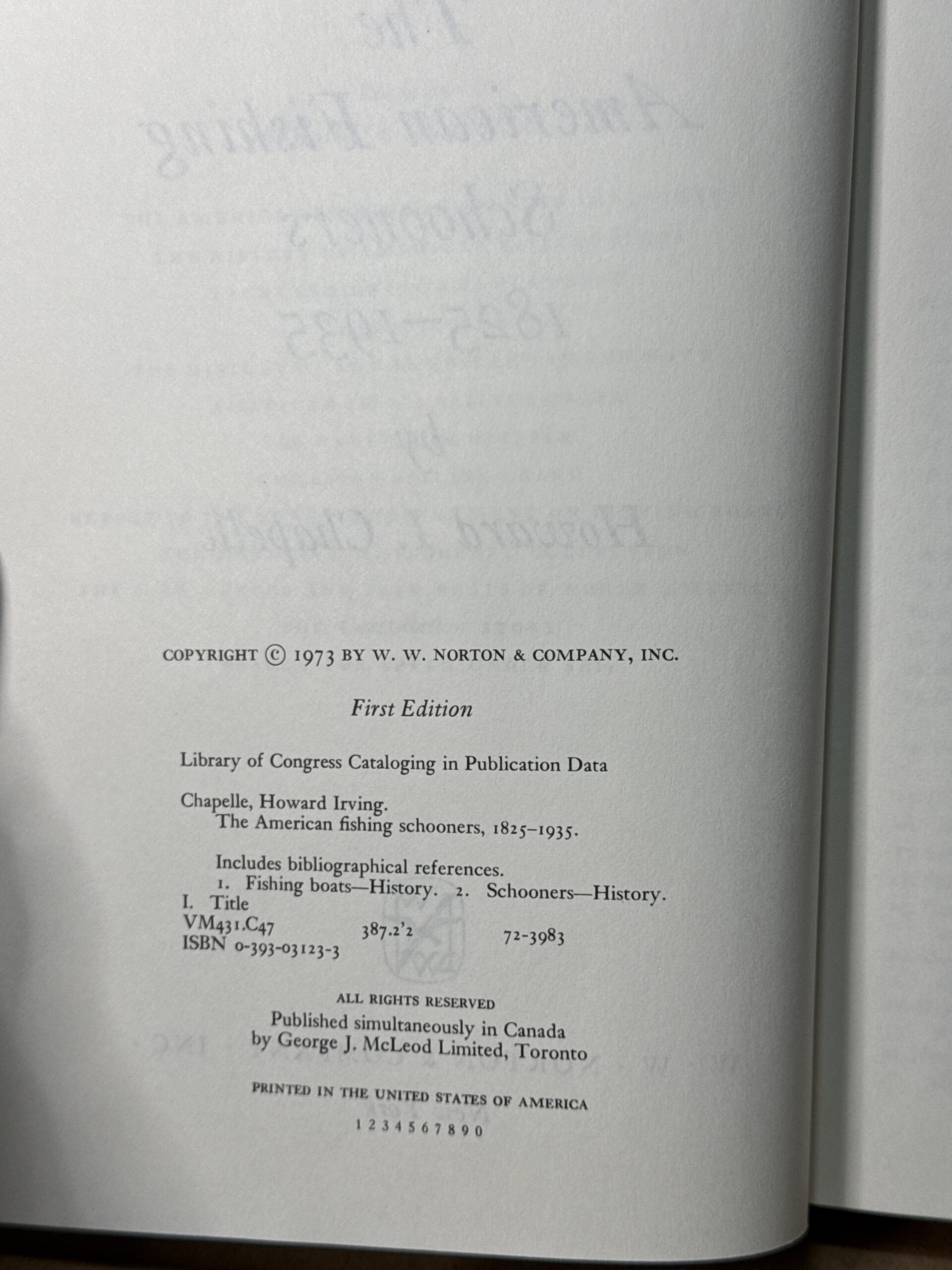 The American Fishing Schooners 1825-1935 - Image 3