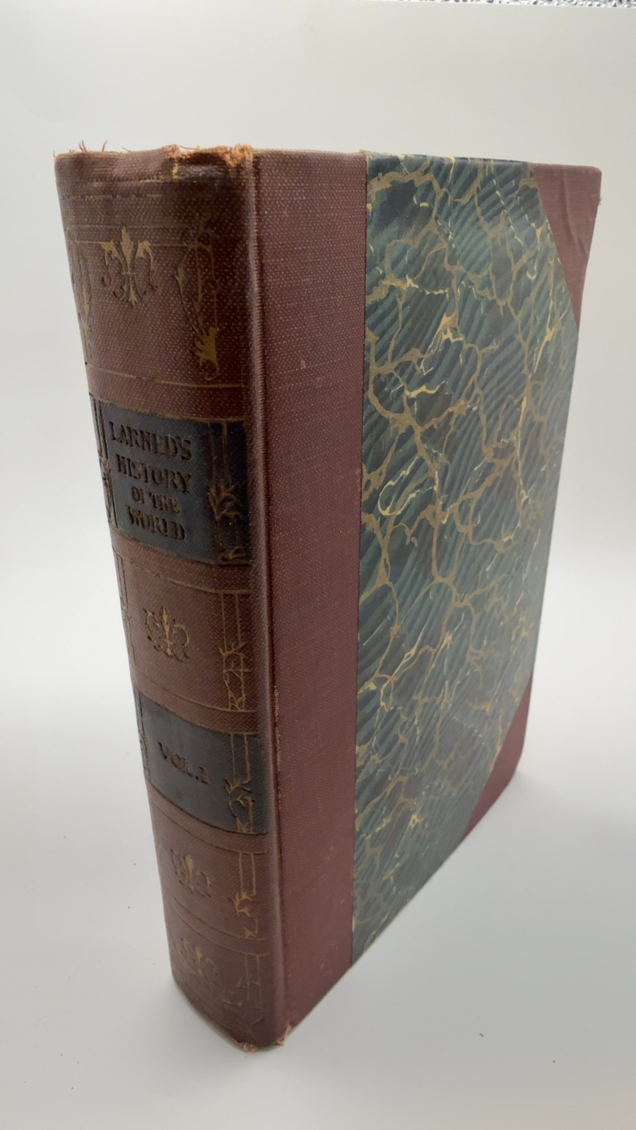 Larned's History of the World or Seventy Centuries of the Life of Mankind - Cover