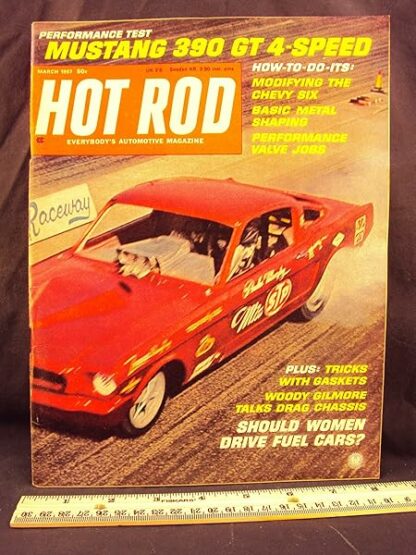 1967 67 MAR March HOT ROD Magazine, Volume 20 Number # 3 [Single Issue Magazine] Petersen Publishing Co.