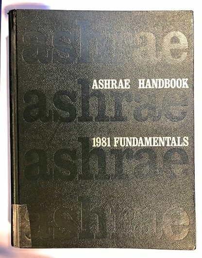 ASHRAE Handbook : 1981 Fundamentals