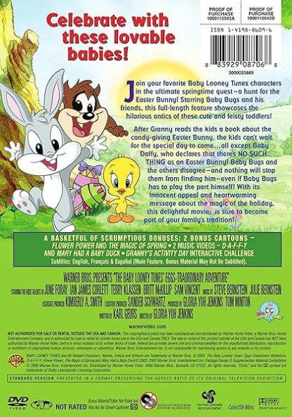 Baby Looney Tunes': Eggs-traordinary Adventure (Repackage) [DVD] - Image 3