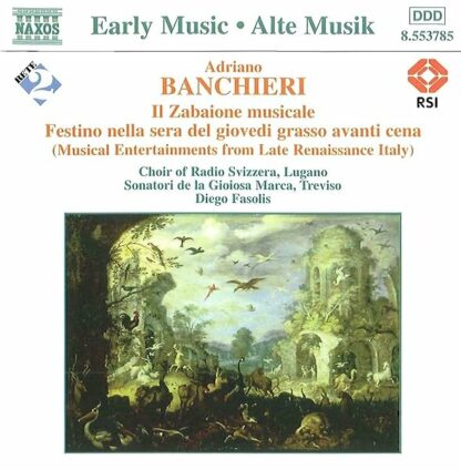 Banchieri: Il Zabaione Musicale