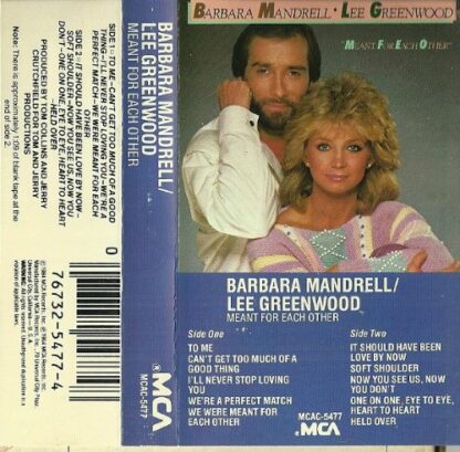 Barbara Mandrell/Lee Greenwood Meant For Each Other