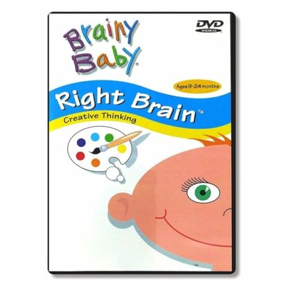 Brainy Baby Right Brain Infant Learning DVD: Creative Thinking Infant Brain Development Classic Edition [DVD]