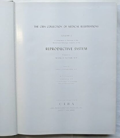 CIBA Collection of Medical Illustrations Volume 2: the Reproductive System - Image 3