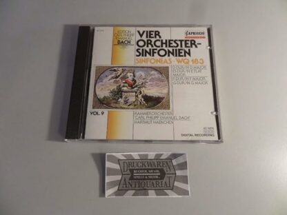 C.P.E. Bach: 4 Orchestral Symphonies With 12 Obligto Parts, Wq. 183