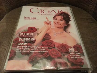 Cigar Aficionado Magazine October 1999 Susan Lucci Cover