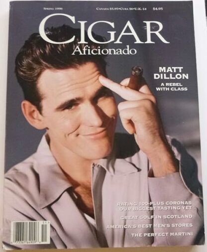 Cigar Aficionado. Spring 1996 Vol. 4 No.3