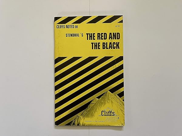 Cliffsnotes the Red and the Black Gobert, David L. - Vintage Book ...