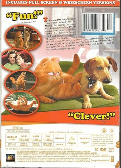 Garfield - The Movie [DVD] - Image 3