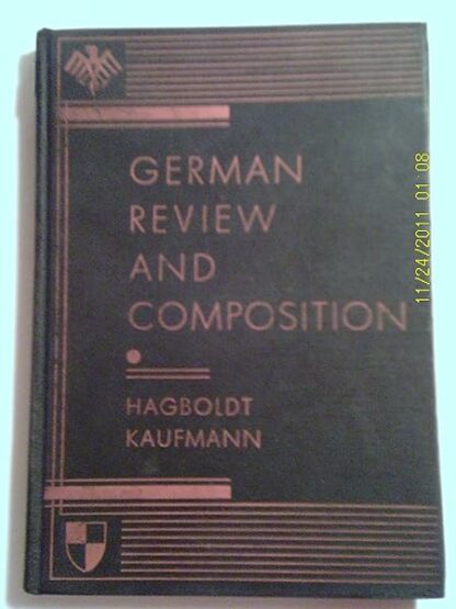 German Review and Composition [Hardcover] Agboldt, Peter & Kaufmann F. W.