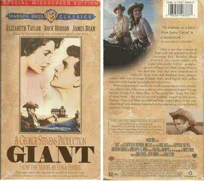 Giant (Special Widescreen Edition) [VHS Tape]