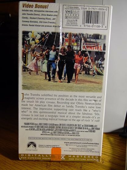 Grease 20th Anniversary [VHS Tape] - Image 3