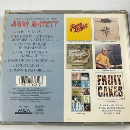 Great American Summer Fun with Jimmy Buffett [Audio CD] - Image 3