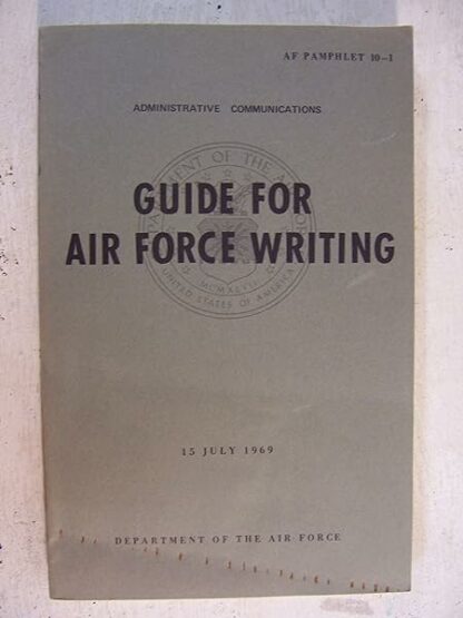 Guide For Air Force Writing