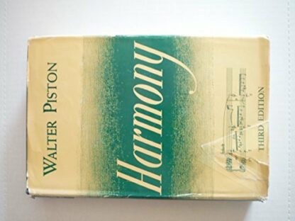 Harmony by Walter Piston (1962-04-01)