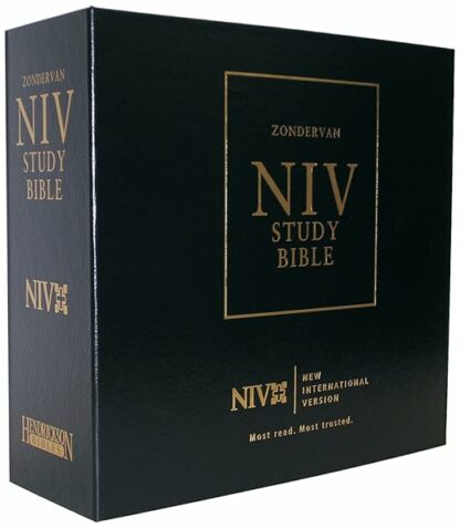 Holy Bible: Zondervan New International Version Study Bible