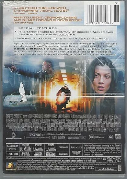 I, Robot (Full Screen) [DVD] - Image 3