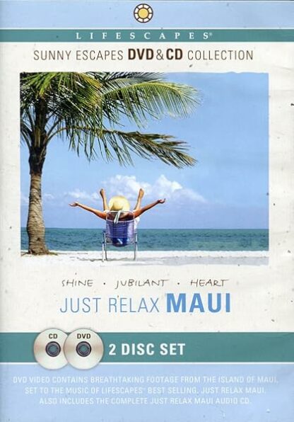 Lifescapes : Sunny Escapes Dvd Cd Collection Just Relax Maui [DVD]