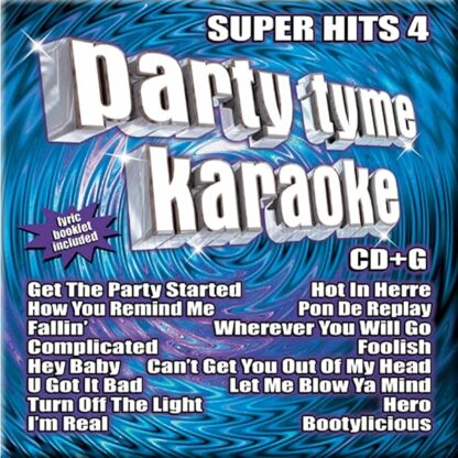 Party Tyme Karaoke 4: Super Hits [Audio CD] Various