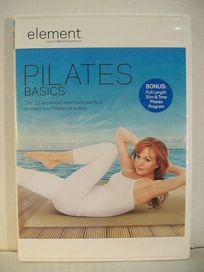 Pilates Basics, the 12 essential exercises perfect to start any Pilates practice with BONUS Full Length Slim & Tone Pilates Program. DVD