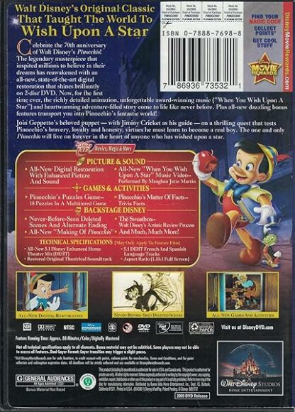 Pinocchio (Two-Disc 70th Anniversary Platinum Edition) - Image 3