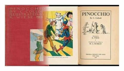 Pinocchio, by C. Collodi [Pseud. ] Illustrated by K. Wiese; Translated from the Italian by M. A. Murray [Hardcover] c. collodi