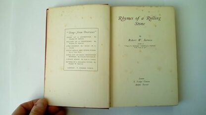 Rhymes of a rolling stone [Hardcover] Service, Robert W. - Image 3