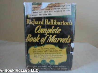 Richard Halliburton's Complete Book Oh Marvels [Hardcover] Richard Halliburton