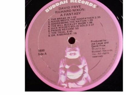 Richard Nixon: A Fantasy [Vinyl] David Frye - Image 4