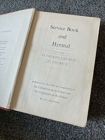 Service Book and Hymnal of the Lutheran Church in America: Music Edition - Image 3