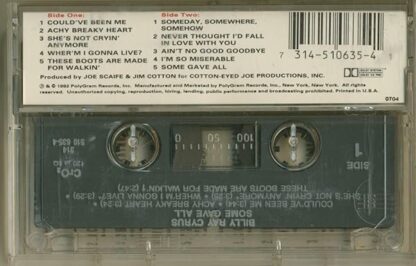 Some Gave All (audio cassette) - Image 3