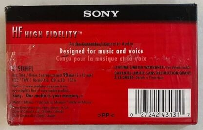 Sony C90HFR 90 Minute HF Audio Tape - Image 3