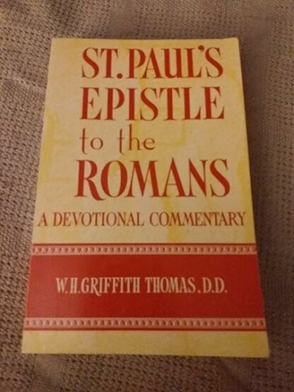 St Paul's Epistle to the Romans Thomas, Griffith