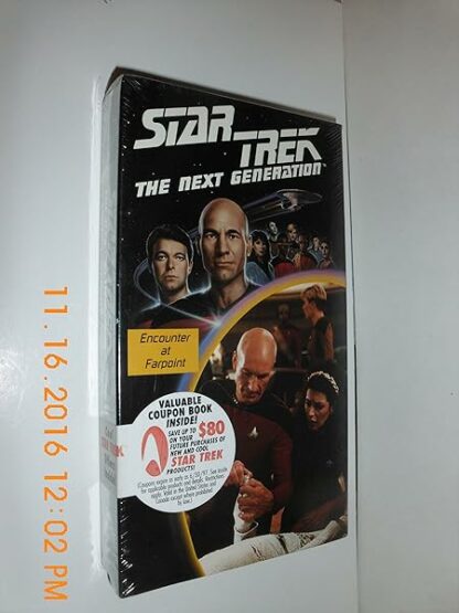 Star Trek - The Next Generation, Episodes 1 & 2: Encounter at Farpoint, Parts I & II (Premiere) [VHS] [VHS Tape]