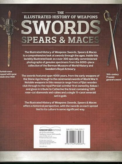 Swords, Spears & Maces (Illustrated History of Weapons) [Hardcover] Soud, David - Image 3