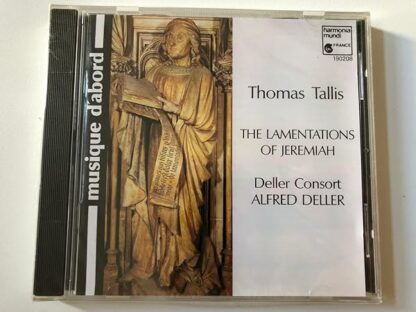 Tallis;Lamentations [Audio CD] Deller and Deller Consort