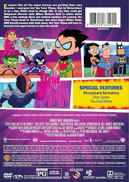 Teen Titans Go! To the Movies [DVD] - Image 3