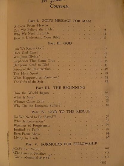 The Bible speaks: Abridged scripture readings systematically arranged for home and class study, answering over one thousand questions Emmerson, W. L - Image 6