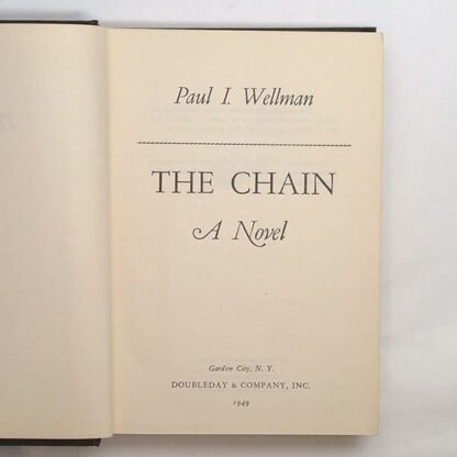 The Chain (1949 Doubleday) - Image 3