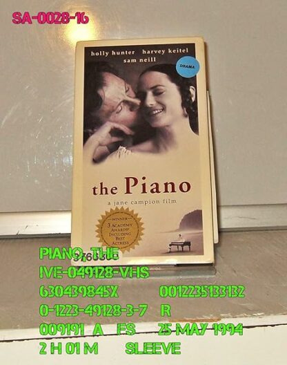 The Piano [VHS]