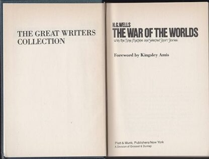 The War of the Worlds with the Time Machine and Selected Short Stories [Hardcover] H.G. Wells - Image 3