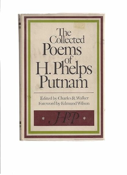 The collected poems of H. Phelps Putnam [Paperback] Putnam, H. Phelps