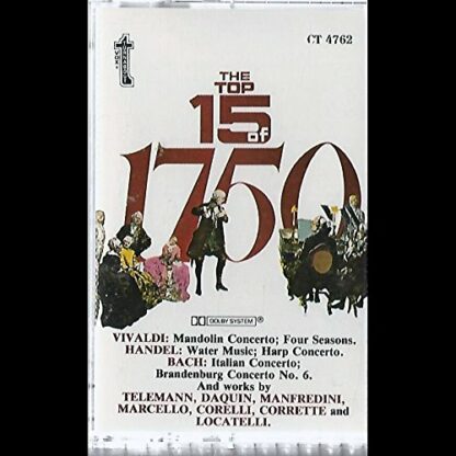 Various: The Top 15 Of 1750 Cassette NM USA Vox CT 4762