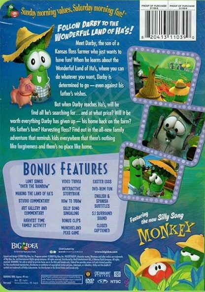 Veggie Tales: Wonderful Wizard Of Ha's [DVD] - Image 3