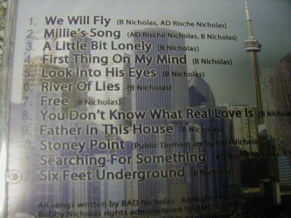 We Will Fly [Audio CD] Bad Nicholas - Image 3